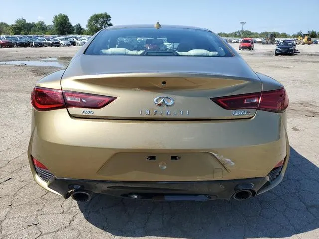 JN1FV7EL0JM630489 2018 2018 Infiniti Q60- Red Sport 400 6