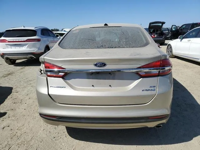 3FA6P0LU5HR381267 2017 2017 Ford Fusion- Se Hybrid 6