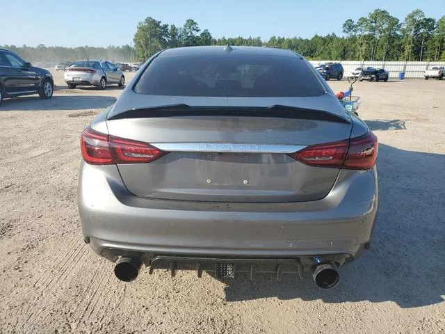 JN1FV7AP5LM630693 2020 2020 Infiniti Q50- Red Sport 400 6