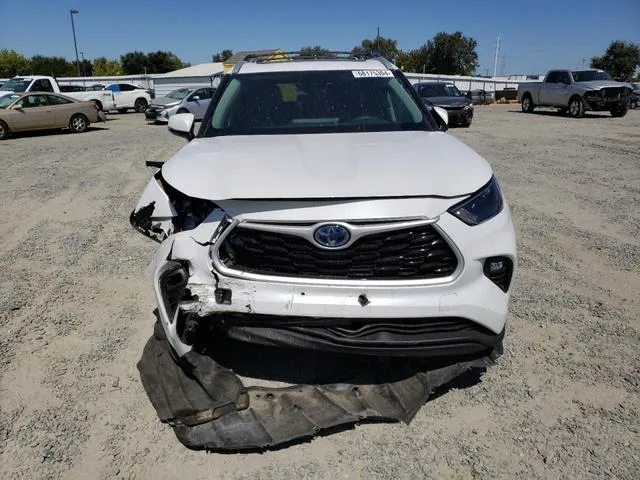 5TDKBRCH9PS132299 2023 2023 Toyota Highlander- Hybrid Xle 5