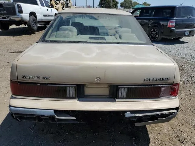 1MECM50U6LG650642 1990 1990 Mercury Sable- GS 6