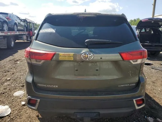 5TDDZRFH6HS391544 2017 2017 Toyota Highlander- Limited 6