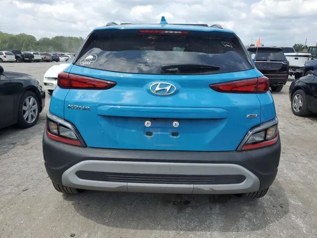 KM8K3CAB9NU896845 2022 2022 Hyundai Kona- Sel 6