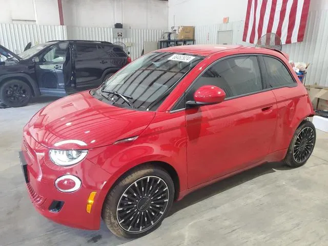 ZFAFFAA42RX209333 2024 2024 Fiat 500- E Red 1