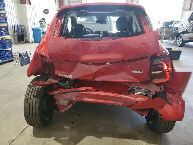 ZFAFFAA42RX209333 2024 2024 Fiat 500- E Red 6