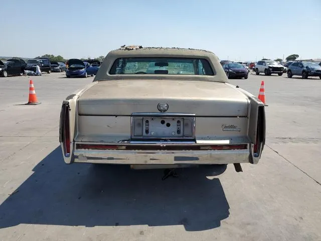 1G6CD13B6N4266887 1992 1992 Cadillac Deville 6