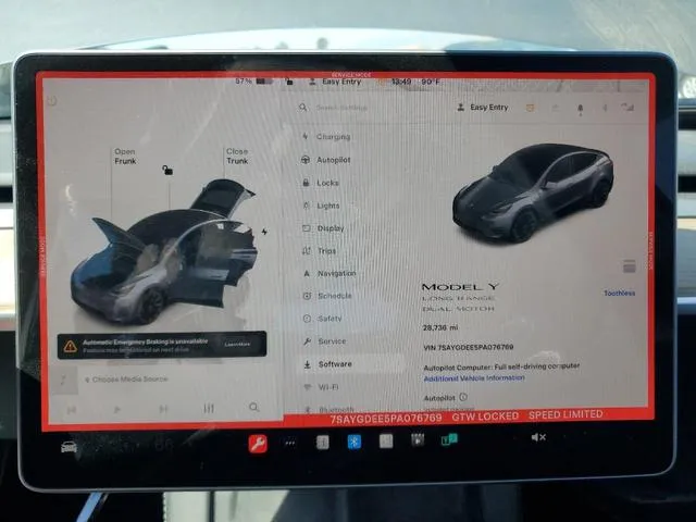 7SAYGDEE5PA076769 2023 2023 Tesla MODEL Y 9