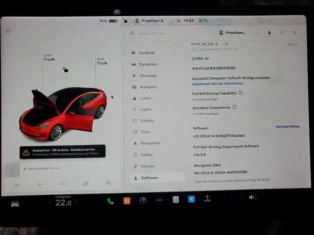 5YJ3E1EA0MF913466 2021 2021 Tesla MODEL 3 9