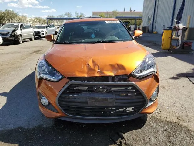 KMHTC6AE0GU291485 2016 2016 Hyundai Veloster- Turbo 5