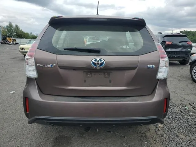 JTDZN3EU9GJ055315 2016 2016 Toyota Prius 6