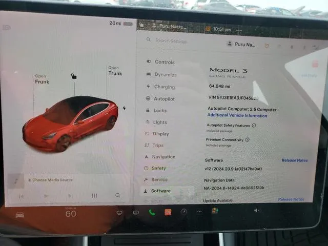 5YJ3E1EA3JF045829 2018 2018 Tesla MODEL 3 9