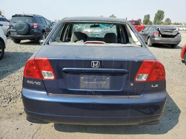 2HGES15554H516769 2004 2004 Honda Civic- LX 6