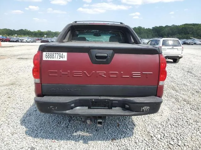 3GNEC12T54G299262 2004 2004 Chevrolet Avalanche- C1500 6