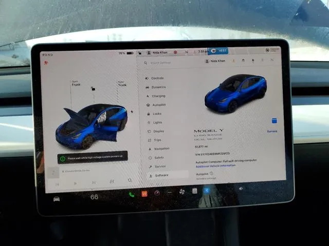 5YJYGAEE8MF229123 2021 2021 Tesla MODEL Y 9