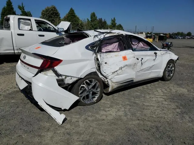 KMHL64JA4PA261349 2023 2023 Hyundai Sonata- Sel 3