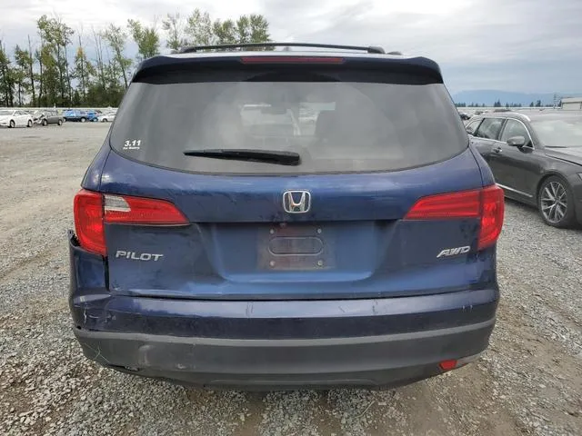 5FNYF6H61JB062832 2018 2018 Honda Pilot- Exl 6