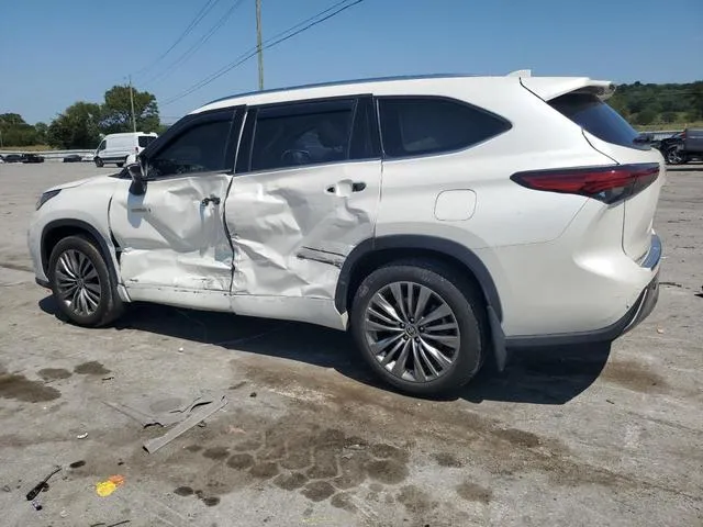 5TDEBRCH4MS044155 2021 2021 Toyota Highlander- Hybrid Platinum 2