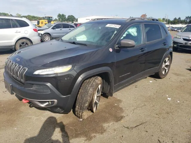 1C4PJMBS7EW180115 2014 2014 Jeep Cherokee- Trailhawk 1