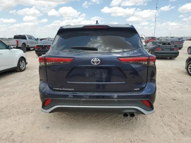 5TDLZRAH5MS045854 2021 2021 Toyota Highlander- Xse 6