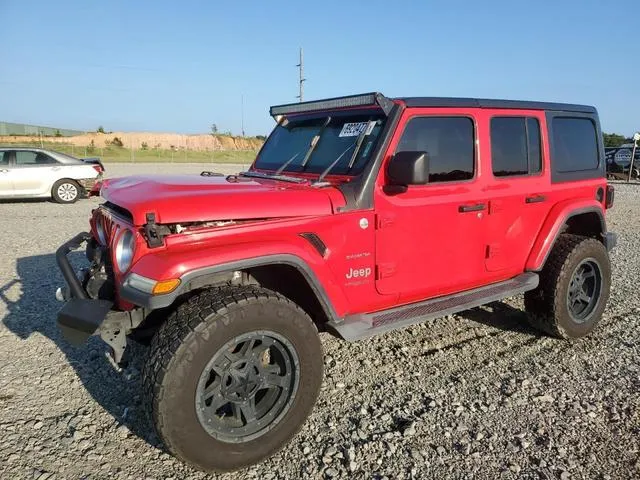 1C4HJXEG9JW109845 2018 2018 Jeep Wrangler- Sahara 1