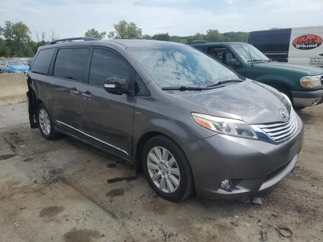 5TDDZ3DCXHS168220 2017 2017 Toyota Sienna- Xle 4