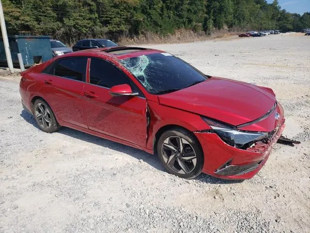 5NPLN4AG6MH031599 2021 2021 Hyundai Elantra- Sel 4