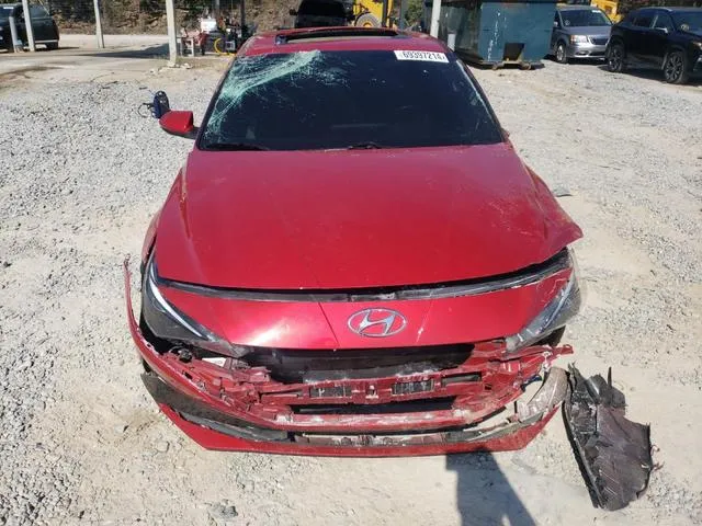 5NPLN4AG6MH031599 2021 2021 Hyundai Elantra- Sel 5