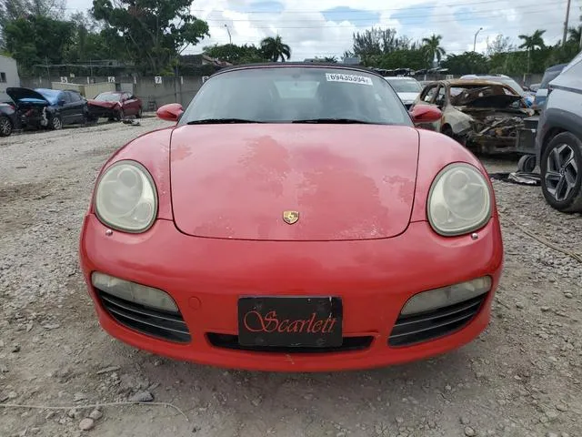 WP0CB29886U730705 2006 2006 Porsche Boxster- S 5