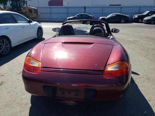 WP0CA2985YU626095 2000 2000 Porsche Boxster 6