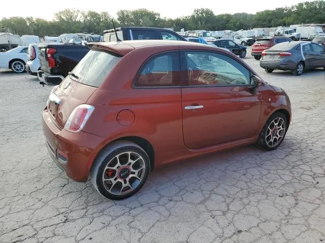 3C3CFFBR3FT598255 2015 2015 Fiat 500- Sport 3