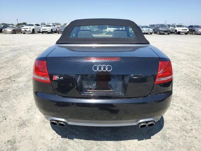 WUARL48HX8K900021 2008 2008 Audi S4- Quattro Cabriolet 6