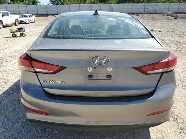 5NPD84LF8JH329454 2018 2018 Hyundai Elantra- Sel 6