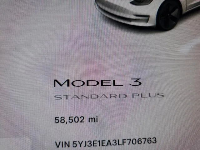 5YJ3E1EA3LF706763 2020 2020 Tesla MODEL 3 9