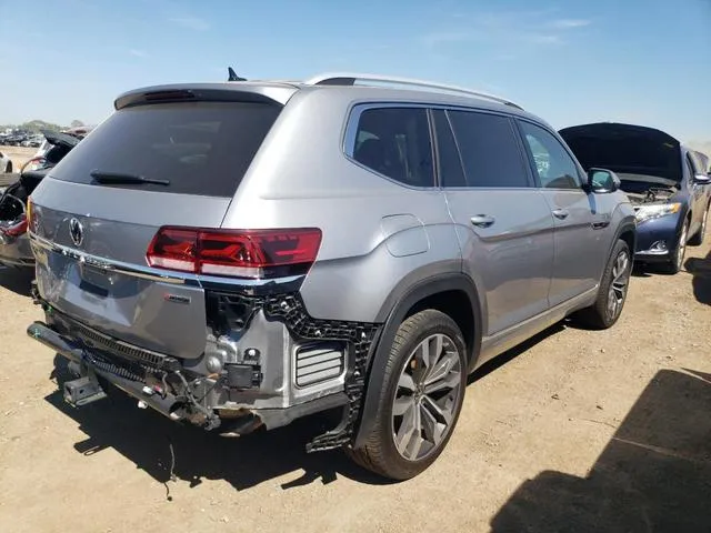 1V2FR2CA6MC589882 2021 2021 Volkswagen Atlas- Sel Premium R- 3