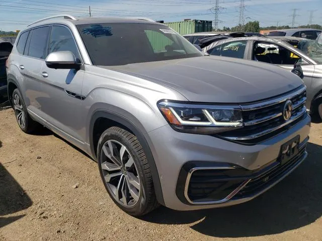 1V2FR2CA6MC589882 2021 2021 Volkswagen Atlas- Sel Premium R- 4