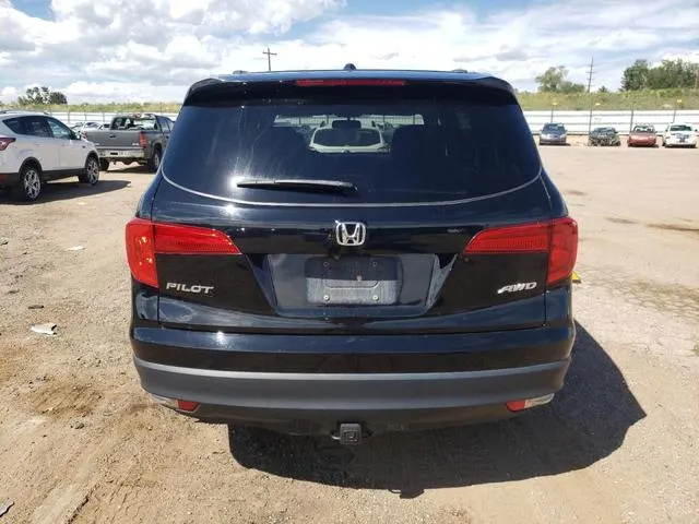 5FNYF6H5XHB073880 2017 2017 Honda Pilot- Exl 6