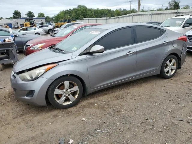 KMHDH4AE1CU435453 2012 2012 Hyundai Elantra- Gls 1