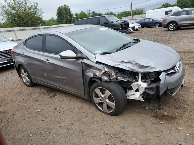 KMHDH4AE1CU435453 2012 2012 Hyundai Elantra- Gls 4