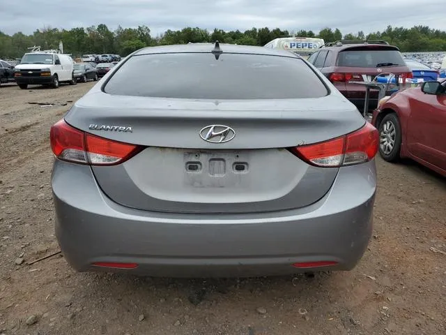 KMHDH4AE1CU435453 2012 2012 Hyundai Elantra- Gls 6