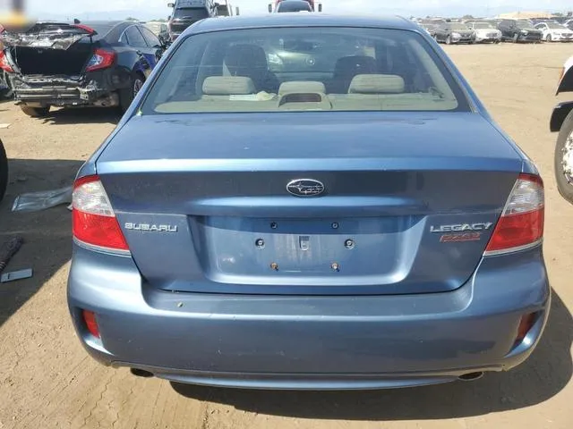 4S3BL616587217617 2008 2008 Subaru Legacy- 2-5I 6