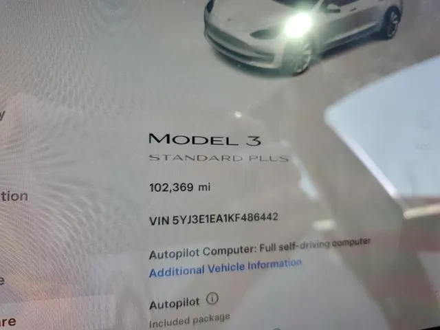 5YJ3E1EA1KF486442 2019 2019 Tesla MODEL 3 9