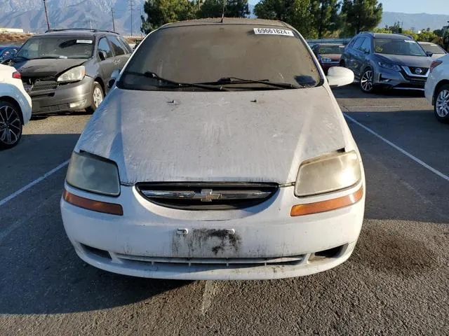 KL1TD66646B553531 2006 2006 Chevrolet Aveo- Base 5