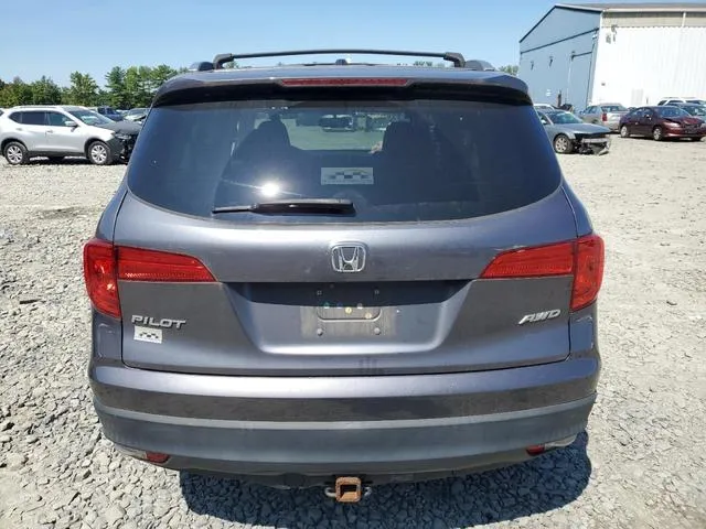 5FNYF6H53GB097341 2016 2016 Honda Pilot- Exl 6