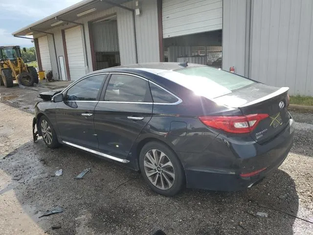 5NPE34AFXGH361823 2022 2022 Hyundai Sonata- Sport 2