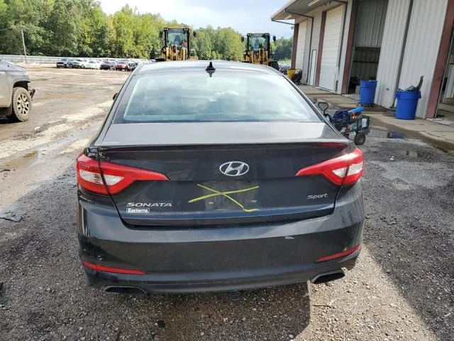 5NPE34AFXGH361823 2022 2022 Hyundai Sonata- Sport 6