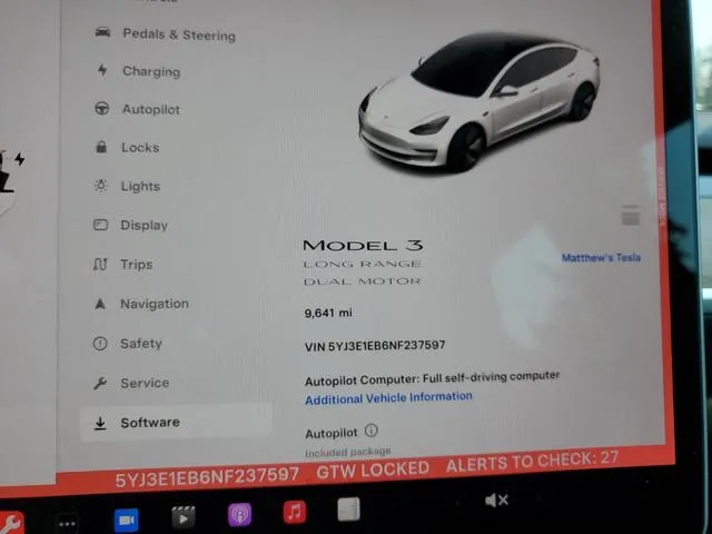 5YJ3E1EB6NF237597 2022 2022 Tesla MODEL 3 9