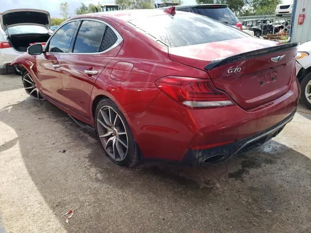 KMTG74LEXLU059550 2020 2020 Genesis G70- Elite 2