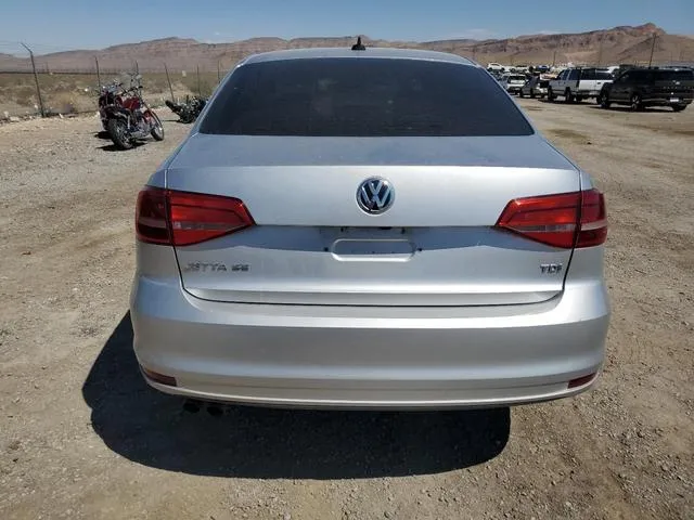 3VWLA7AJ4FM224885 2015 2015 Volkswagen Jetta- Tdi 6