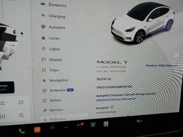 5YJYGAEE4MF297743 2021 2021 Tesla MODEL Y 9