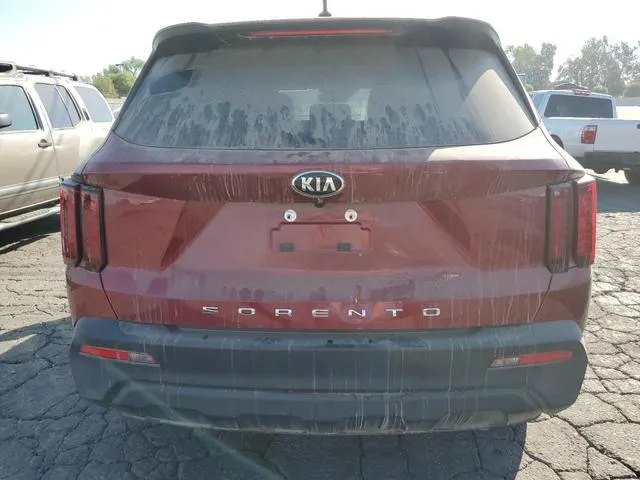 5XYRG4LC6MG056444 2021 2021 KIA Sorento- LX 6